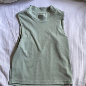 Turtle neck tank top